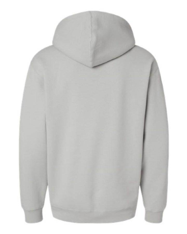 Independent Trading Co Heavyweight Hooded Sweatshirt Close Up Detail