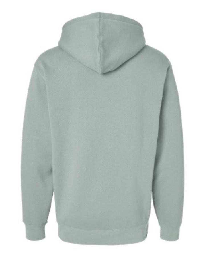 Independent Trading Co Heavyweight Hooded Sweatshirt Perspective View