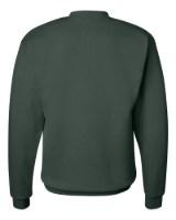 Hanes Ecosmart Crewneck Sweatshirt Close Up Detail