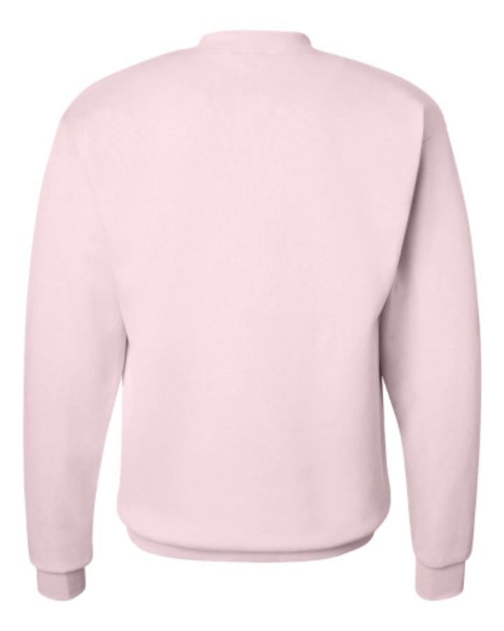 Hanes Ecosmart Crewneck Sweatshirt Feature Close-up