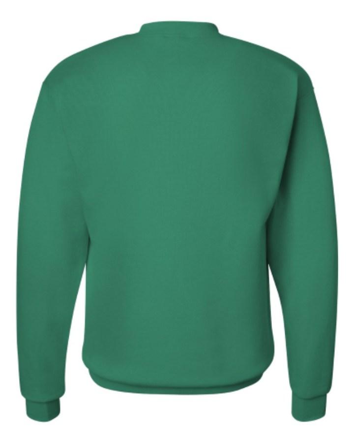Hanes Ecosmart Crewneck Sweatshirt Feature Close-up