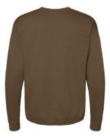 Hanes Ecosmart Crewneck Sweatshirt Feature Close-up