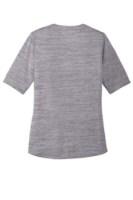 Port Authority Women's Stretch Heather Open Neck Top Perspective View