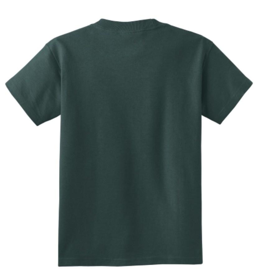 Port & Company Youth Core Cotton Tee Perspective View