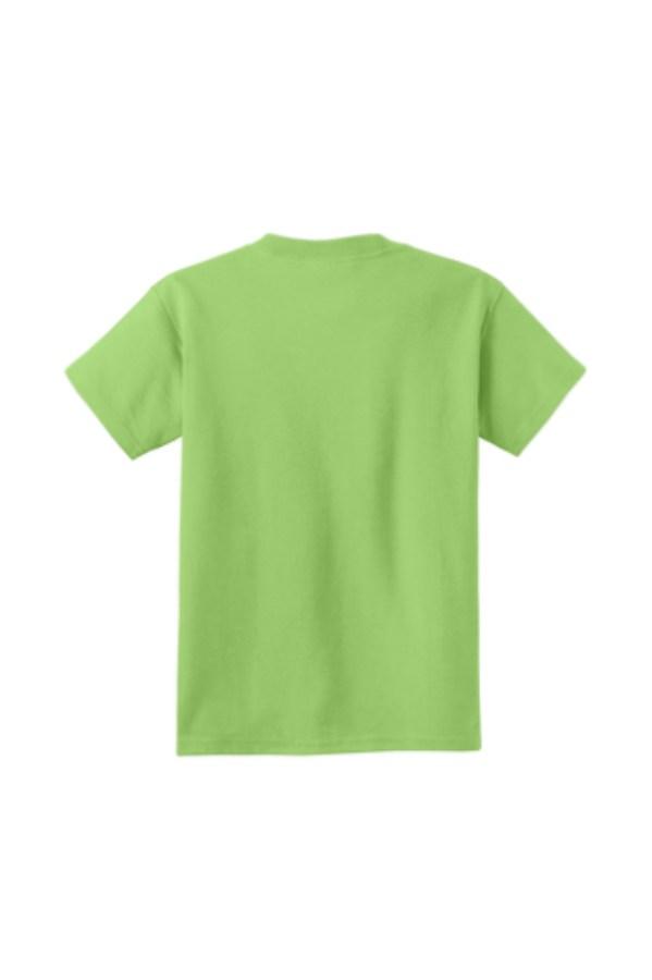 Port & Company Youth Core Cotton Tee Perspective View