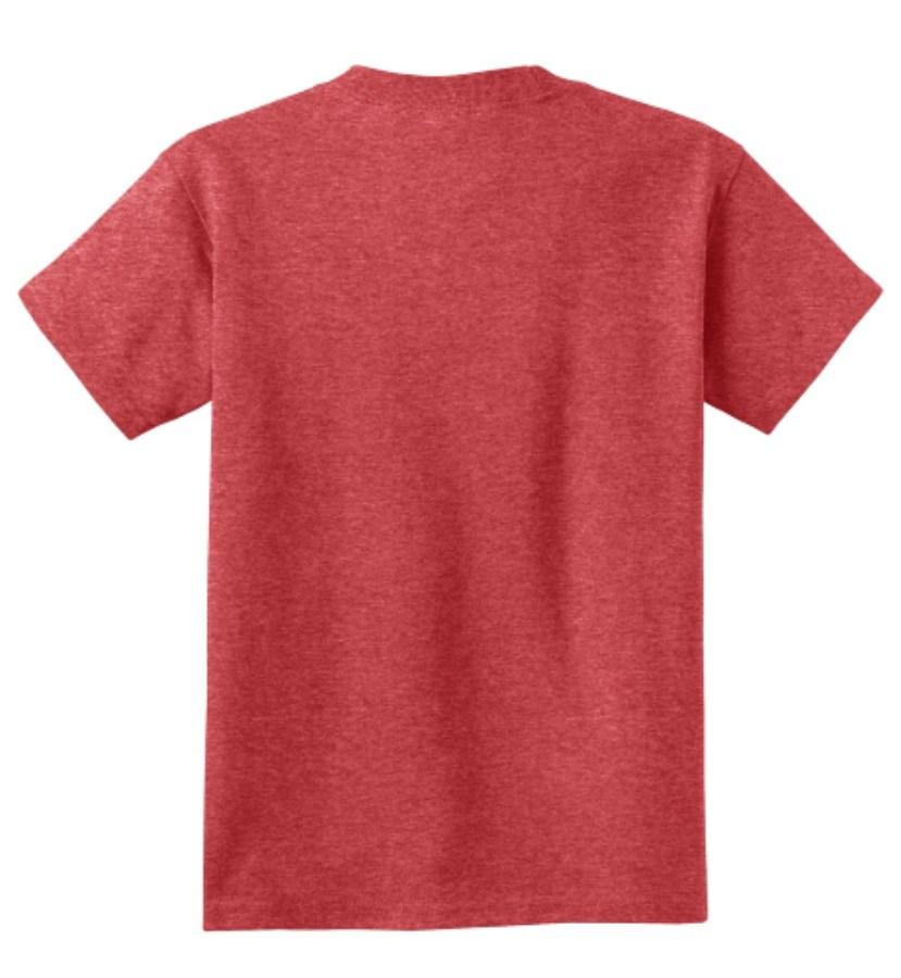 Port & Company Youth Core Cotton Tee Feature Close-up