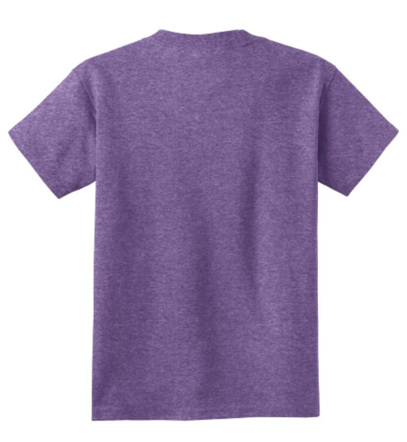 Port & Company Youth Core Cotton Tee Close Up Detail