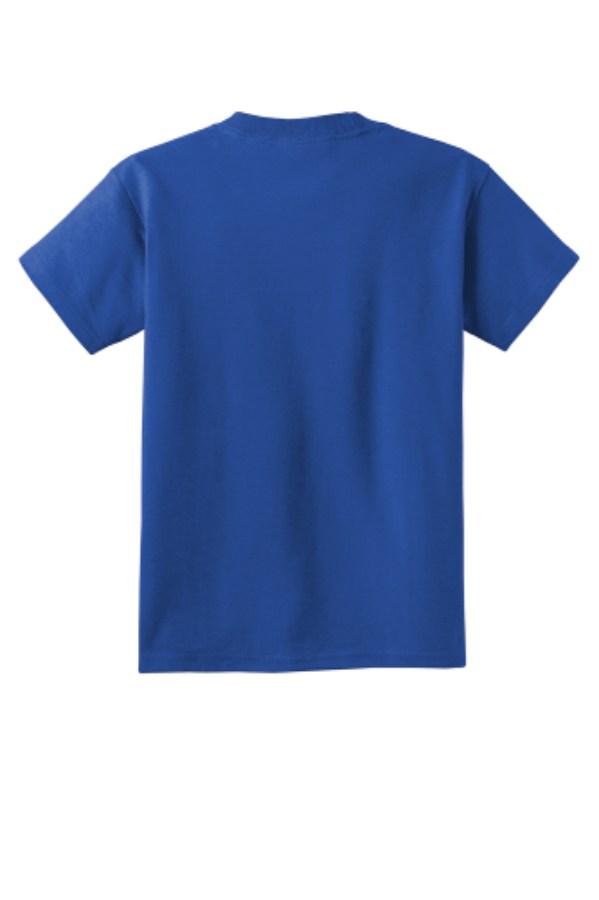 Port & Company Youth Core Cotton Tee Close Up Detail