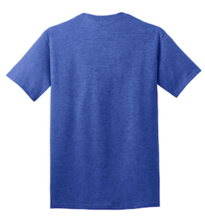 Port & Company Tall Core Cotton Tee Feature Close-up