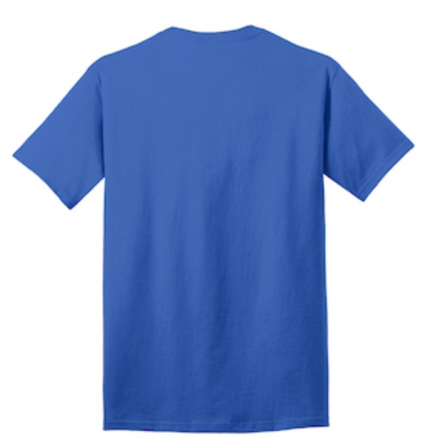 Port & Company Tall Core Cotton Tee Perspective View