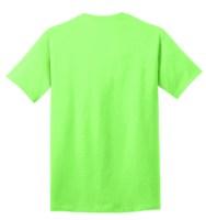 Port & Company Tall Core Cotton Tee Feature Close-up