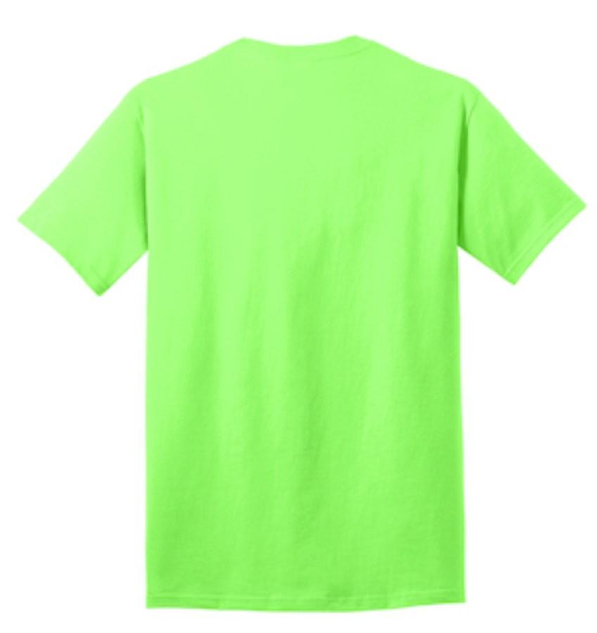 Port & Company Tall Core Cotton Tee Feature Close-up