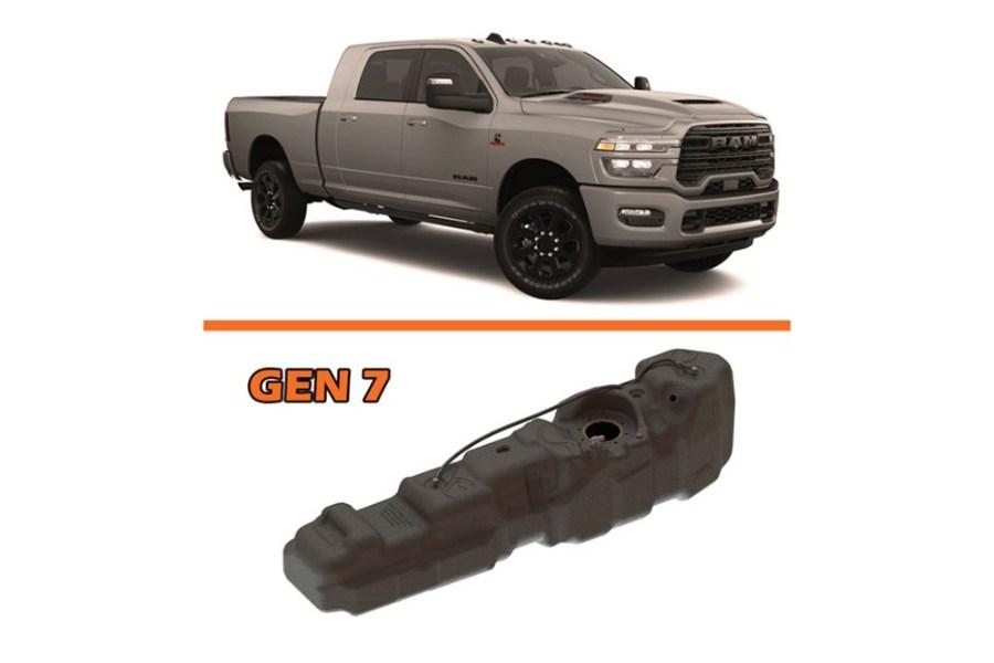 Picture of Titan Fuel Tanks 2025 to 2026 Dodge RAM Mega Cab Short Bed Cummins Diesel XXL GEN 7 Fuel Tank