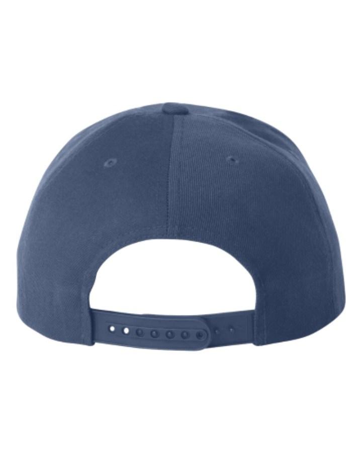 YP Classics Premium Flat Bill Snapback Cap Feature Close-up