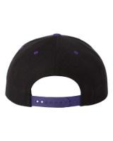 YP Classics Premium Flat Bill Snapback Cap Close Up Detail