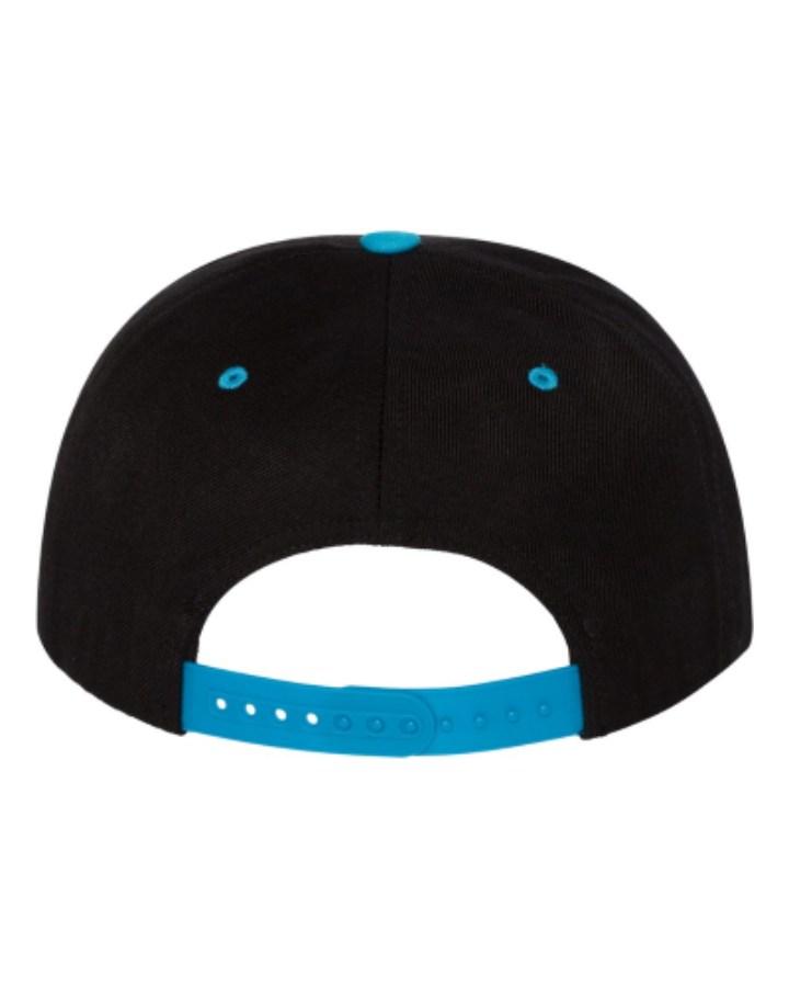 YP Classics Premium Flat Bill Snapback Cap Additional Angle