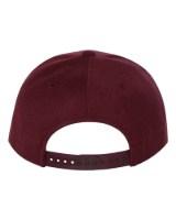 YP Classics Premium Flat Bill Snapback Cap Alternate View