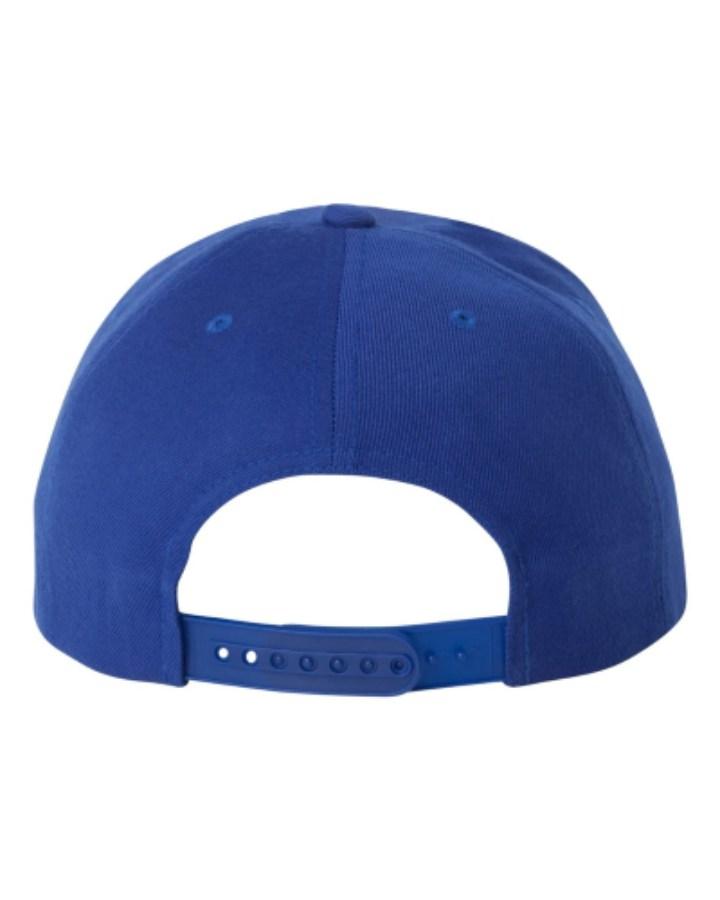 YP Classics Premium Flat Bill Snapback Cap Feature Close-up