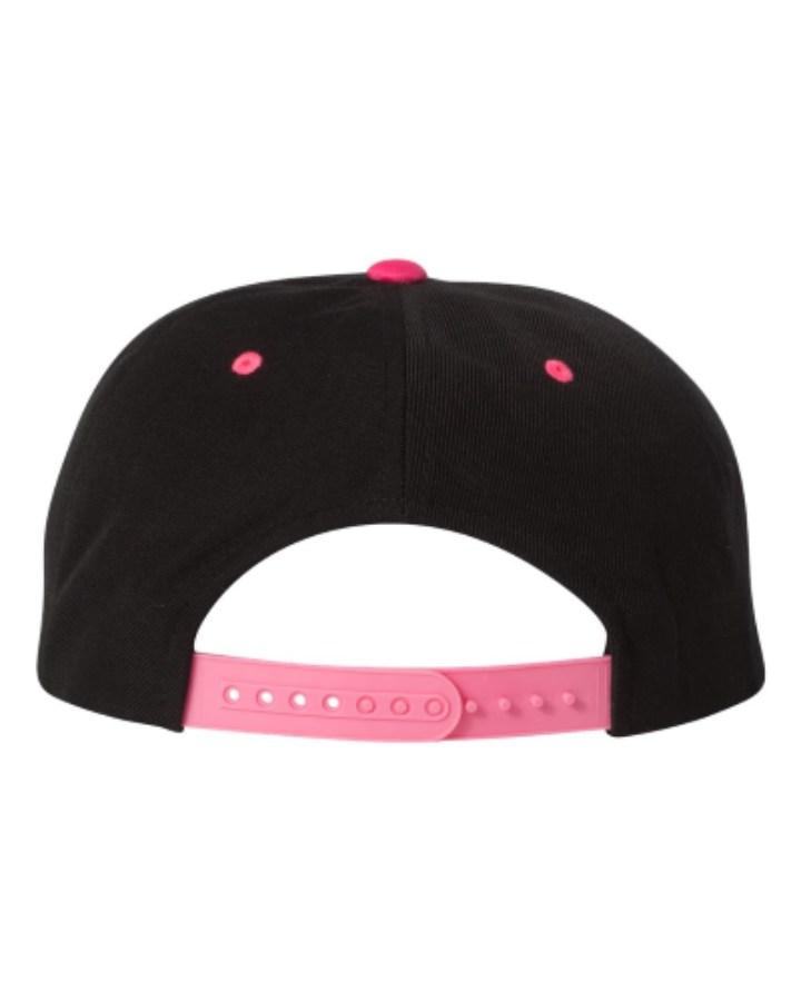 YP Classics Premium Flat Bill Snapback Cap Additional Angle