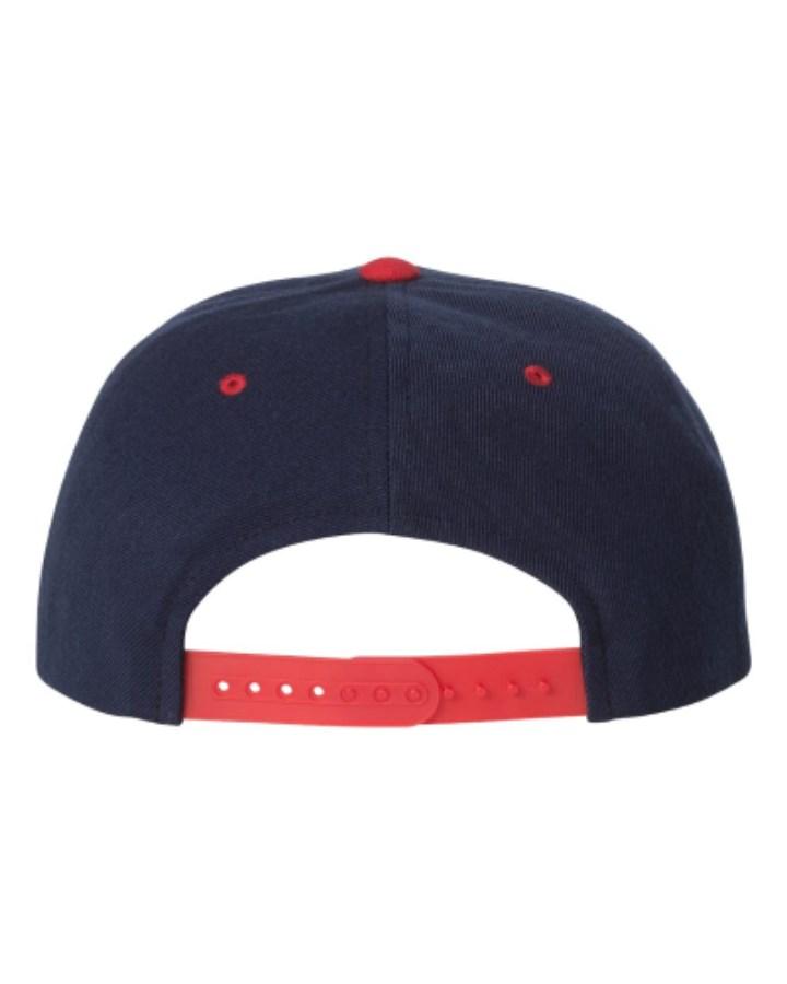 YP Classics Premium Flat Bill Snapback Cap Perspective View