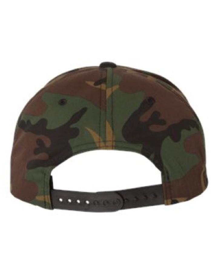 YP Classics Premium Flat Bill Snapback Cap Perspective View