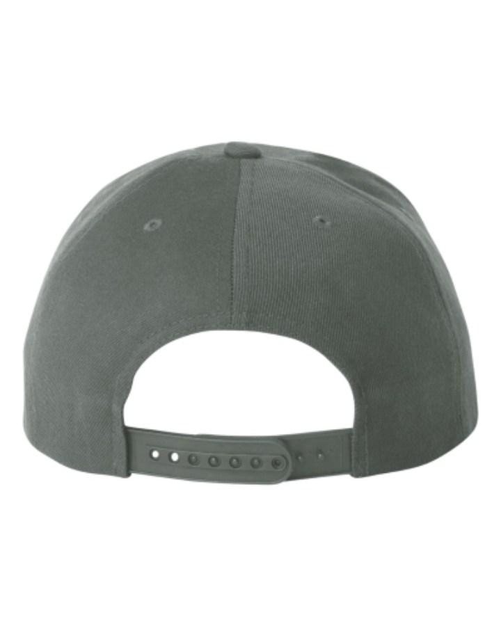 YP Classics Premium Flat Bill Snapback Cap Feature Close-up