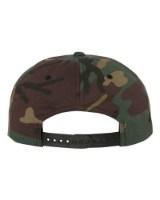 YP Classics Premium Flat Bill Snapback Cap Alternate View