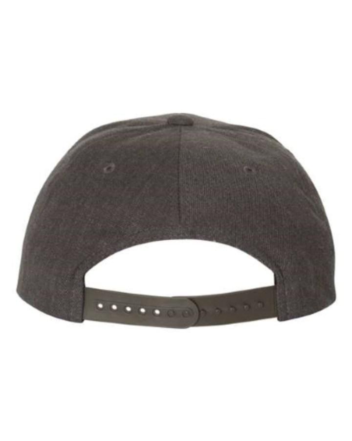 YP Classics Premium Flat Bill Snapback Cap Perspective View