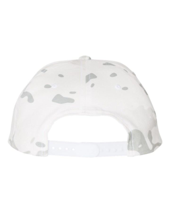 YP Classics Premium Flat Bill Snapback Cap Feature Close-up
