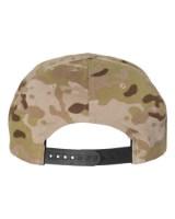 YP Classics Premium Flat Bill Snapback Cap Close Up Detail