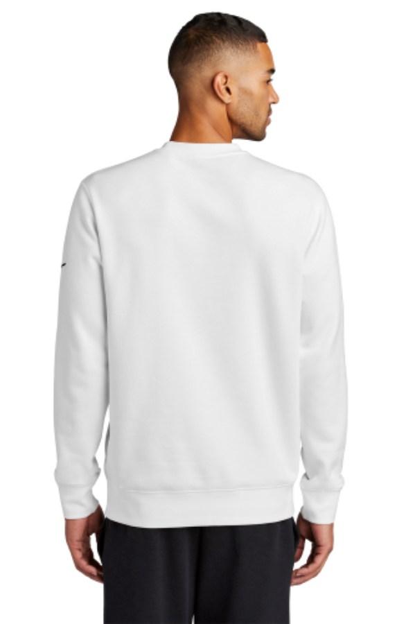Nike Club Fleece Sleeve Swoosh Crew Alternate View