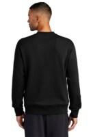 Nike Club Fleece Sleeve Swoosh Crew Feature Close-up