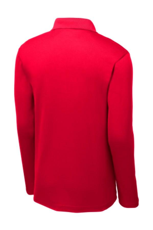 Sport-Tek PosiCharge RacerMesh Long Sleeve Polo Additional Angle