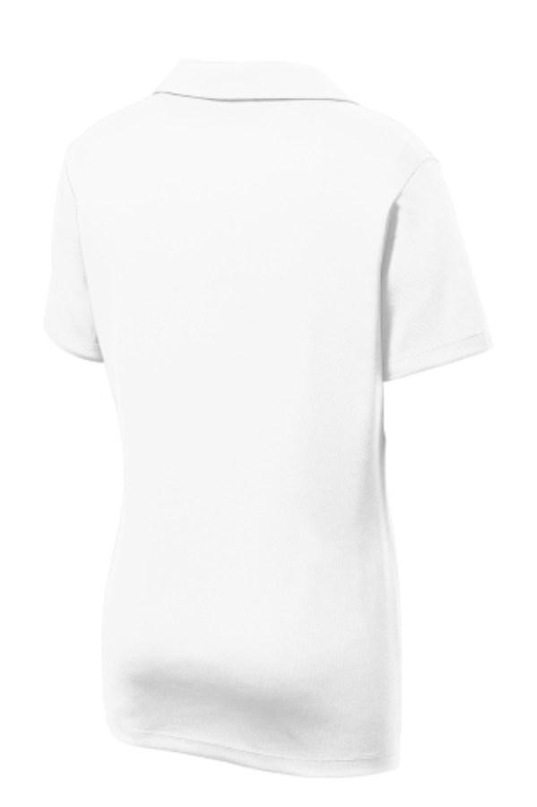 Sport-Tek Women's PosiCharge RacerMesh Polo Close Up Detail