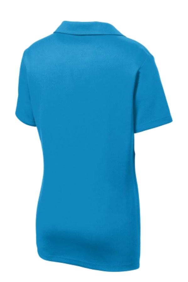 Sport-Tek Women's PosiCharge RacerMesh Polo Close Up Detail