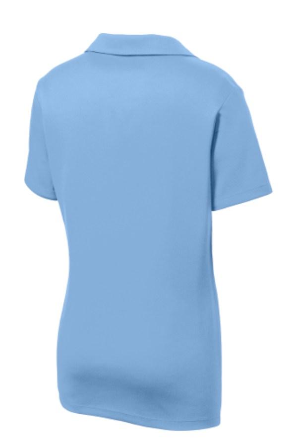 Sport-Tek Women's PosiCharge RacerMesh Polo Close Up Detail