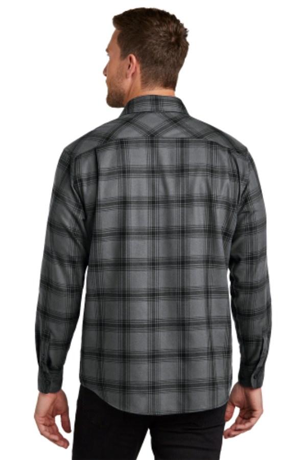 Port Authority Plaid Flannel Shirt Additional Angle