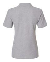 Gildan Softstyle Women's Pique Polo Feature Close-up