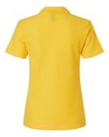 Gildan Softstyle Women's Pique Polo Close Up Detail