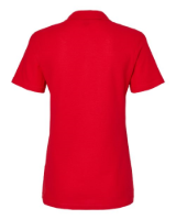 Gildan Softstyle Women's Pique Polo Feature Close-up