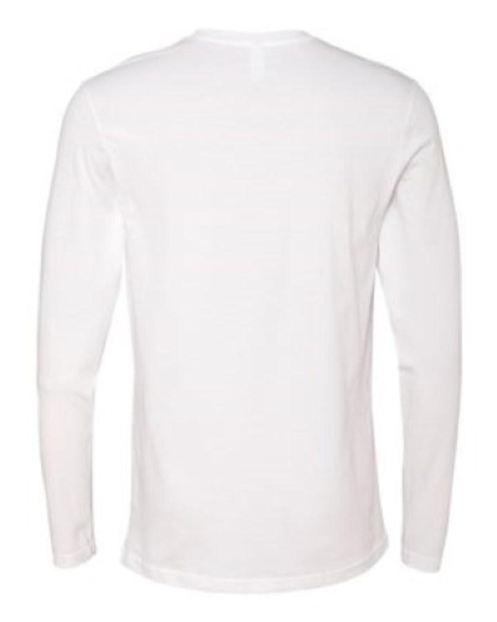 Next Level Cotton Long Sleeve T-Shirt Close Up Detail