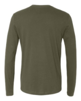 Next Level Cotton Long Sleeve T-Shirt Perspective View