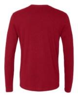 Next Level Cotton Long Sleeve T-Shirt Feature Close-up