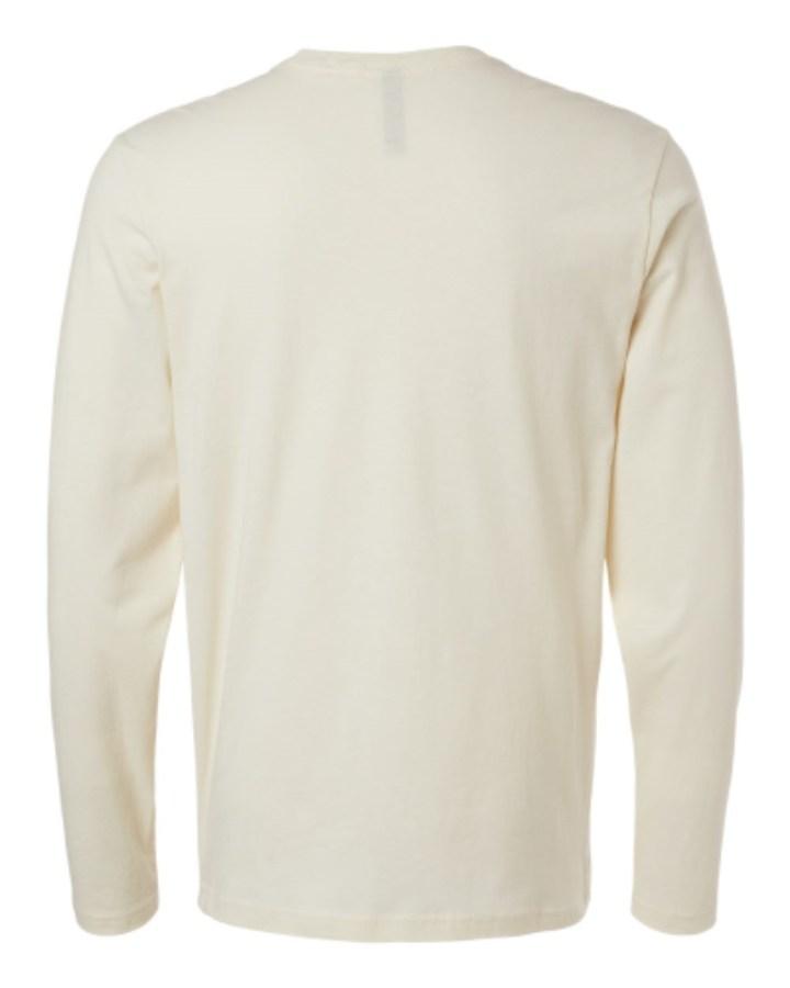Next Level Cotton Long Sleeve T-Shirt Feature Close-up
