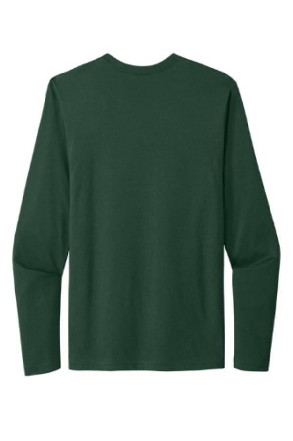 Next Level Cotton Long Sleeve T-Shirt Close Up Detail