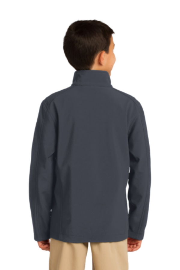 Port Authority Youth Core Soft Shell Jacket Feature Close-up