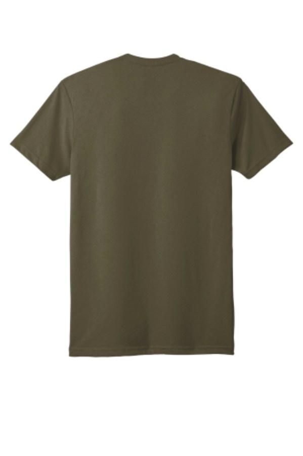 Next Level Unisex CVC Sueded Tee Close Up Detail