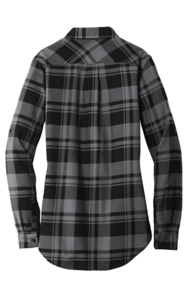 Port Authority Women's Plaid Flannel Tunic Additional view