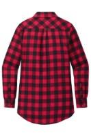 Port Authority Women's Plaid Flannel Tunic Perspective View