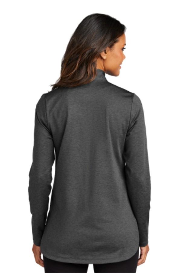 Port Authority Women's Double Knit 1/4-Zip Perspective View